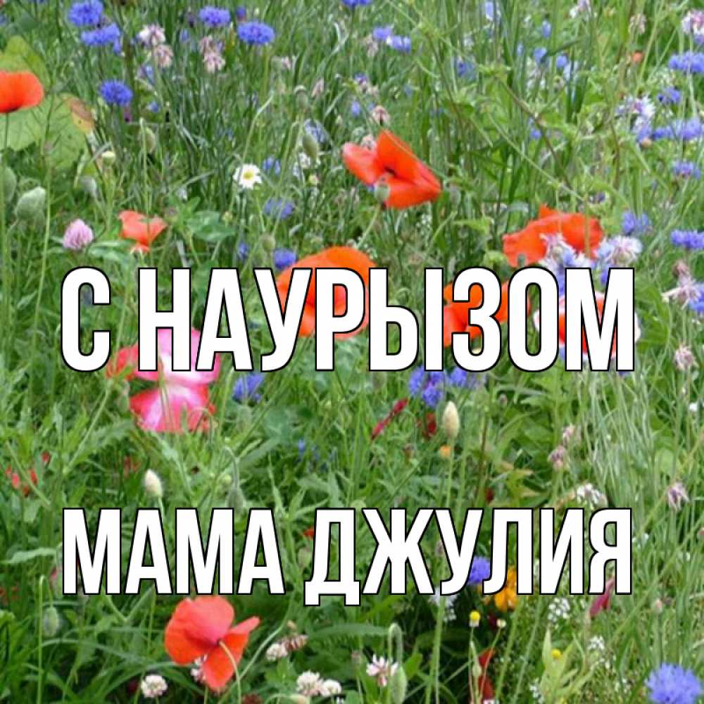 Открытка на каждый день с именем, Мама-Джулия С наурызом праздник весны наурыз супер открытка Прикольная открытка с пожеланием онлайн скачать бесплатно 
