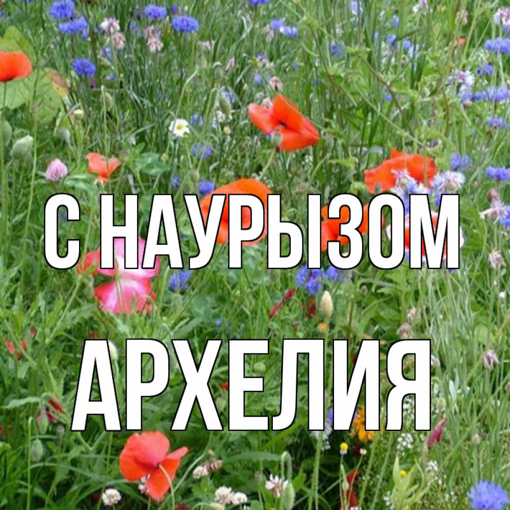 Открытка на каждый день с именем, Архелия С наурызом праздник весны наурыз супер открытка Прикольная открытка с пожеланием онлайн скачать бесплатно 