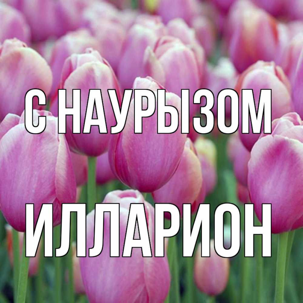 Открытка на каждый день с именем, Илларион С наурызом праздник весны наурыз 69 Прикольная открытка с пожеланием онлайн скачать бесплатно 