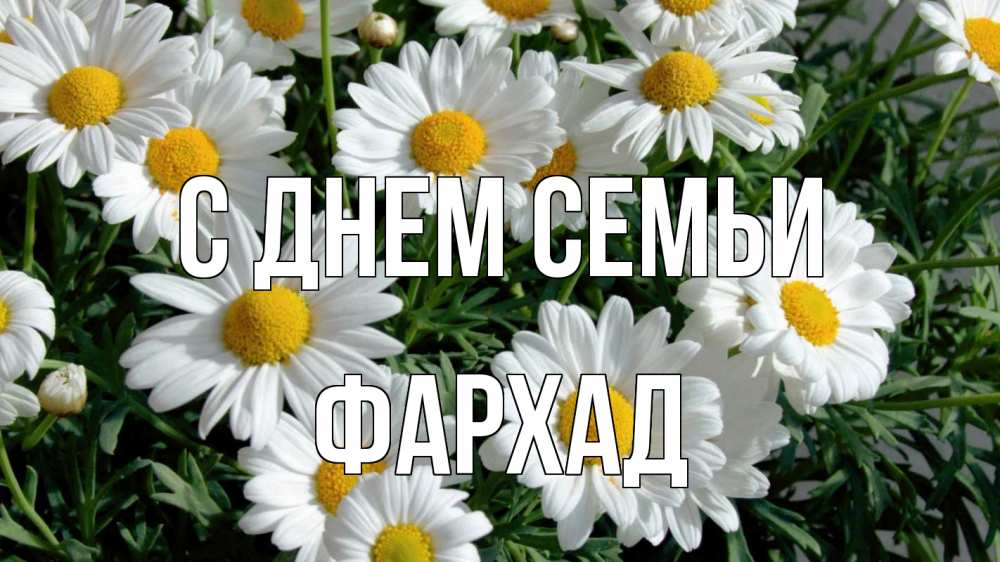 Открытка на каждый день с именем, Фархад С днем семьи с днем семьи Прикольная открытка с пожеланием онлайн скачать бесплатно 