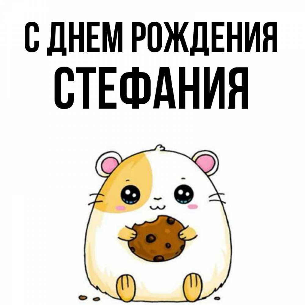 С днем рождения стеша картинки