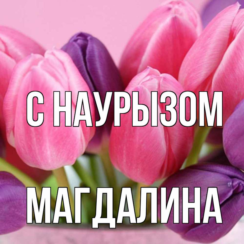Открытка на каждый день с именем, Магдалина С наурызом маме 1 Прикольная открытка с пожеланием онлайн скачать бесплатно 