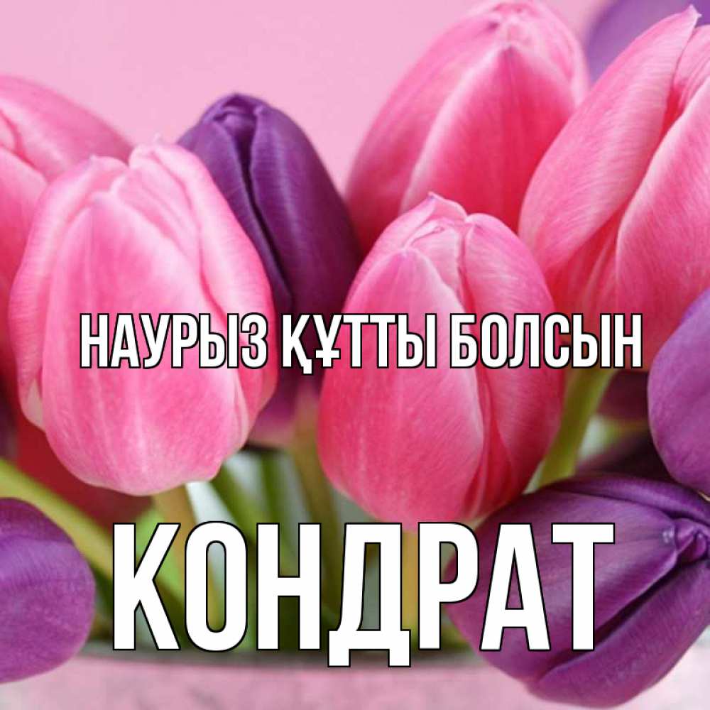 Открытка на каждый день с именем, Кондрат Наурыз құтты болсын маме 1 Прикольная открытка с пожеланием онлайн скачать бесплатно 