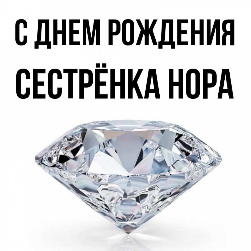 Открытка на каждый день с именем, Сестрёнка-Нора С днем рождения к пожеланием быть богатым Прикольная открытка с пожеланием онлайн скачать бесплатно 