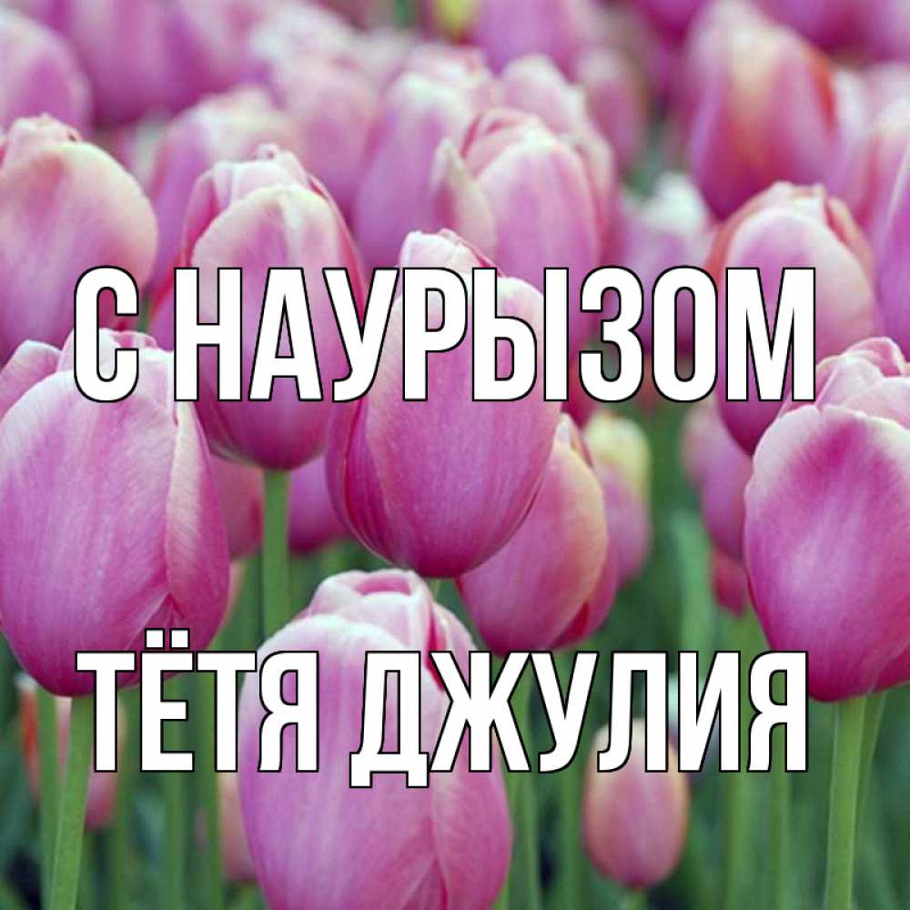 Открытка на каждый день с именем, Тётя-Джулия С наурызом праздник весны наурыз 69 Прикольная открытка с пожеланием онлайн скачать бесплатно 
