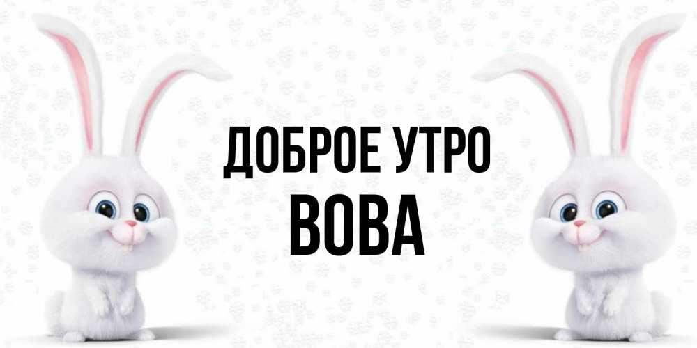все здесь открытки для вовы с добрым утром запускаем ворота