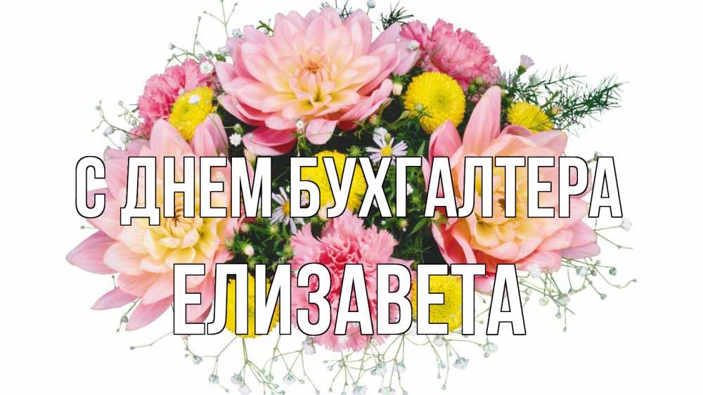 Открытка на каждый день с именем, Елизавета С днем бухгалтера с днем бухгалтера Прикольная открытка с пожеланием онлайн скачать бесплатно 