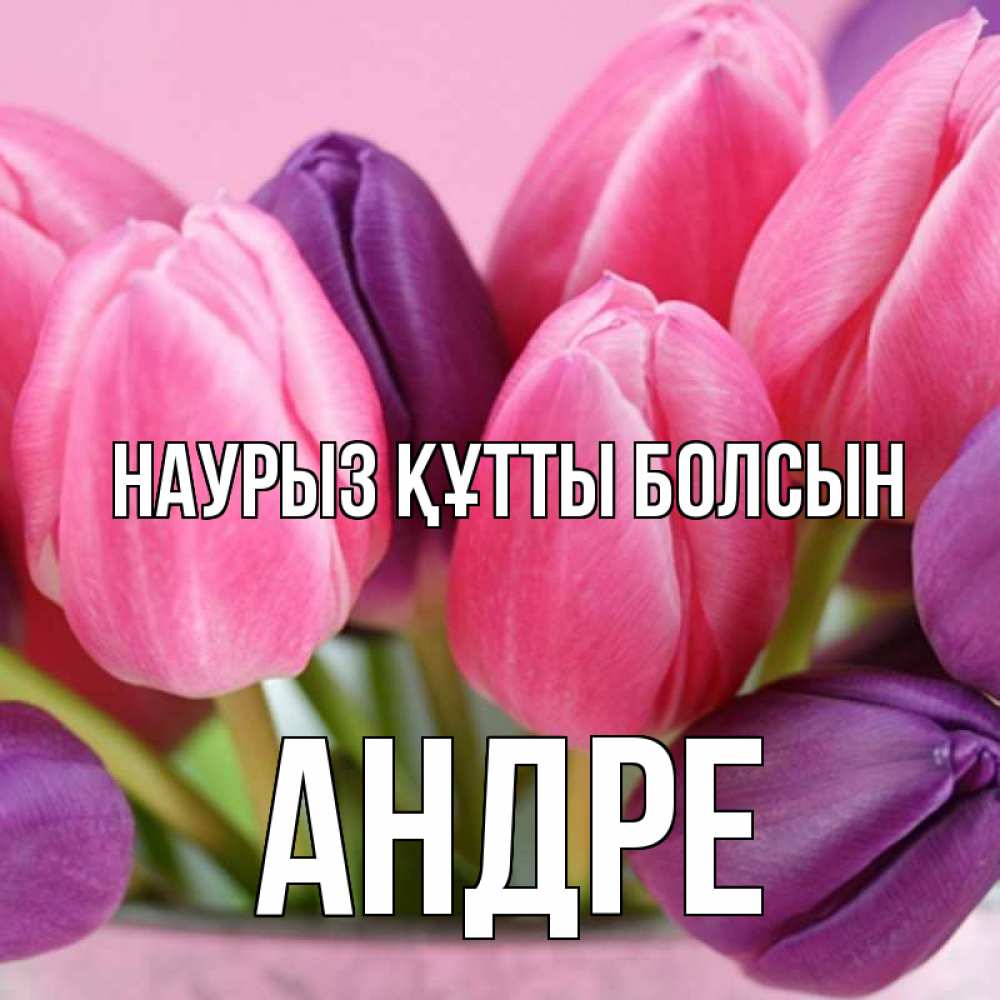 Открытка на каждый день с именем, Андре Наурыз құтты болсын маме 1 Прикольная открытка с пожеланием онлайн скачать бесплатно 