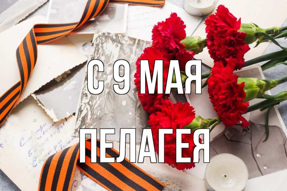 Открытка на каждый день с именем, Пелагея С 9 мая 9 мая Прикольная открытка с пожеланием онлайн скачать бесплатно 