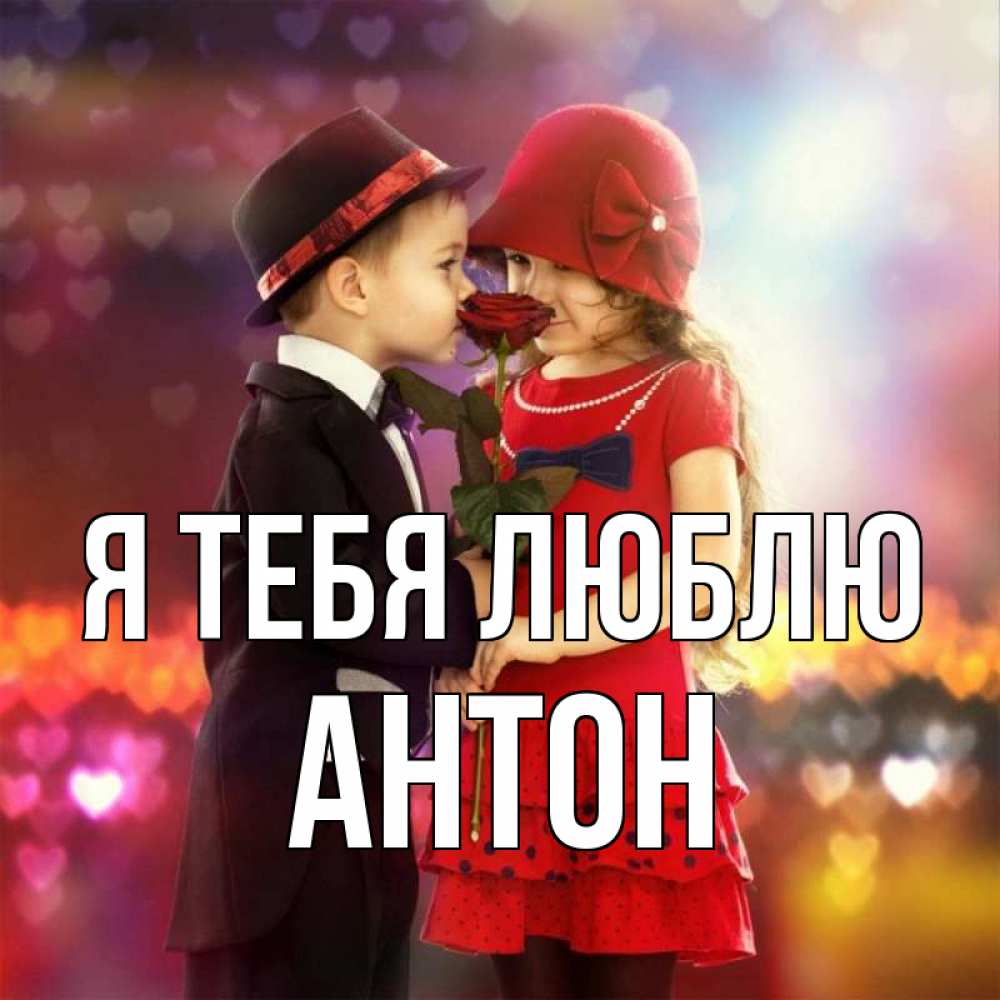 Люблю антона картинки