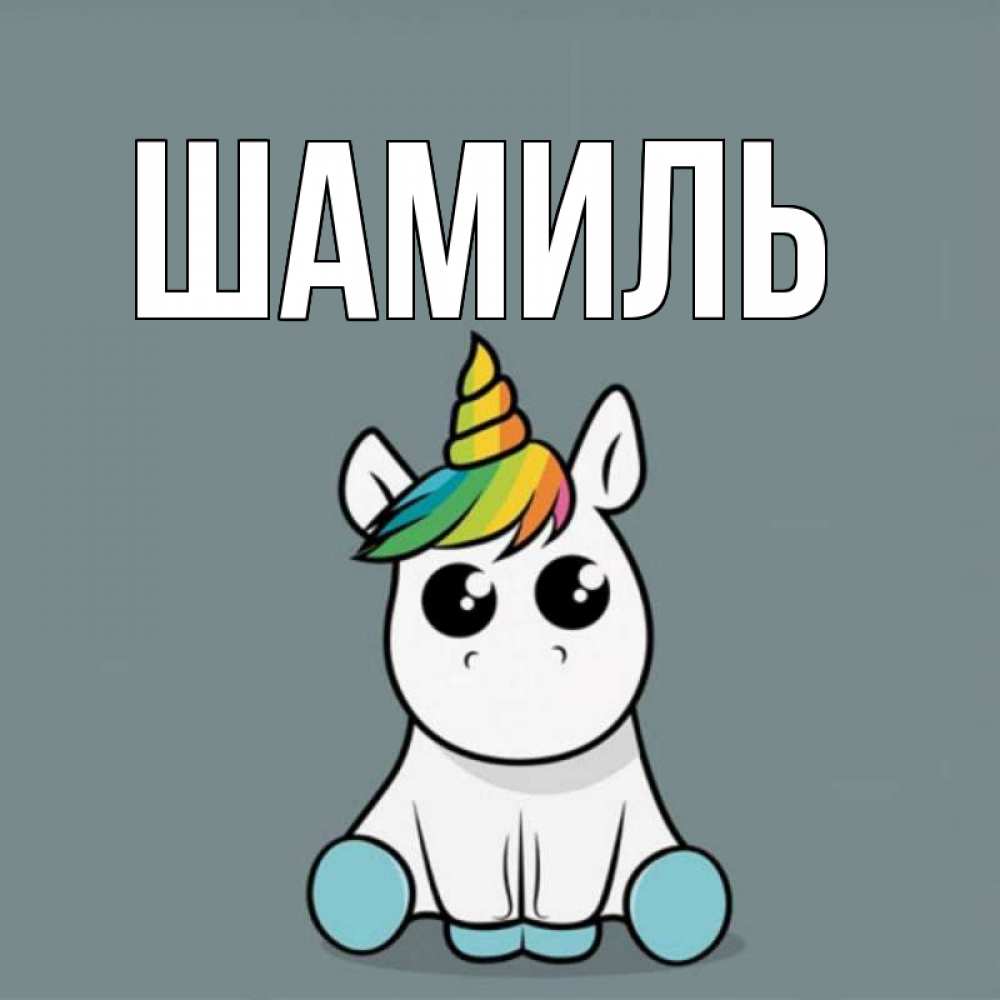 Открытка на каждый день с именем, Шамиль Главная пони Прикольная открытка с пожеланием онлайн скачать бесплатно 