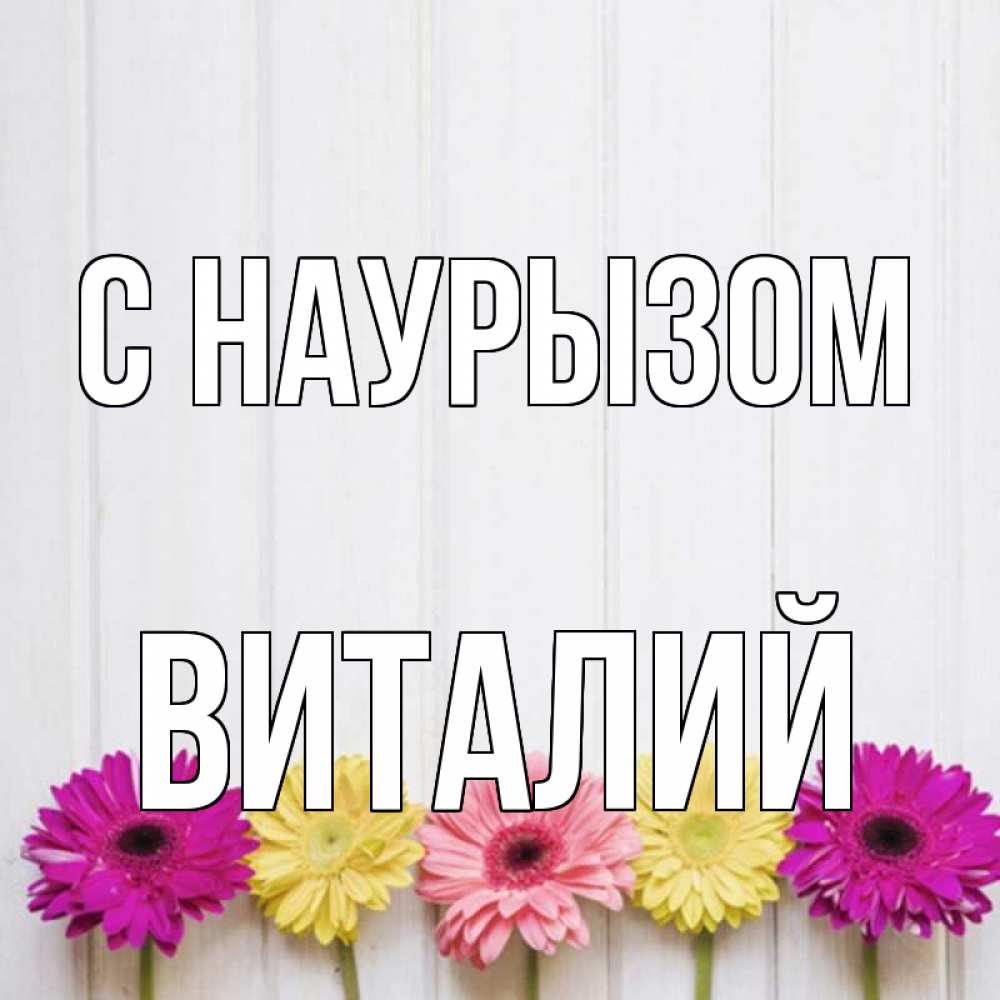 Открытка на каждый день с именем, Виталий С наурызом женщинам 1 Прикольная открытка с пожеланием онлайн скачать бесплатно 