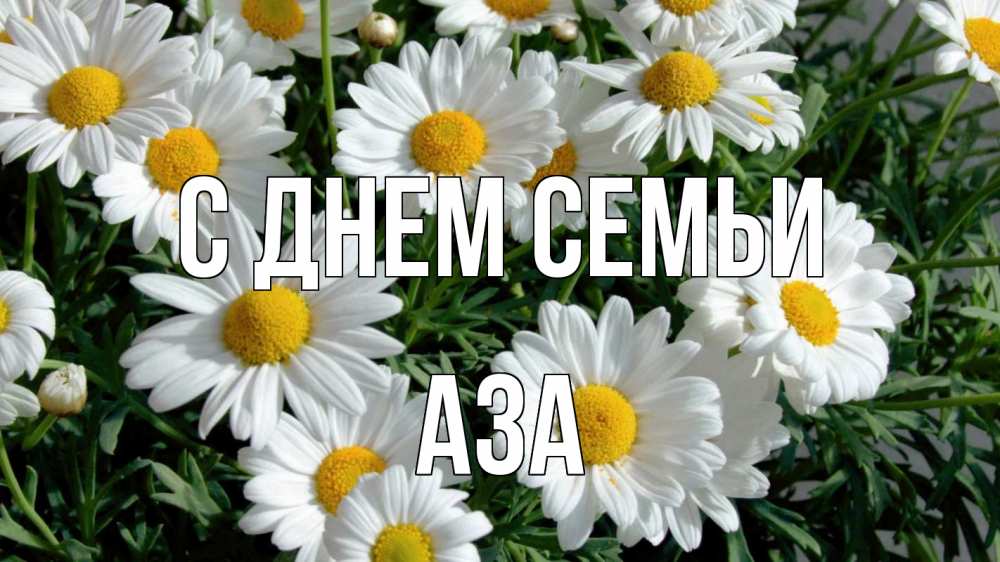 Открытка на каждый день с именем, Аза С днем семьи с днем семьи Прикольная открытка с пожеланием онлайн скачать бесплатно 