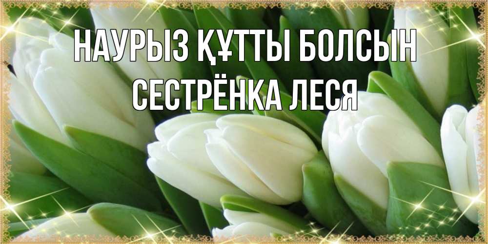 Картинка Наурыз құтты болсын, Сестрёнка Леся