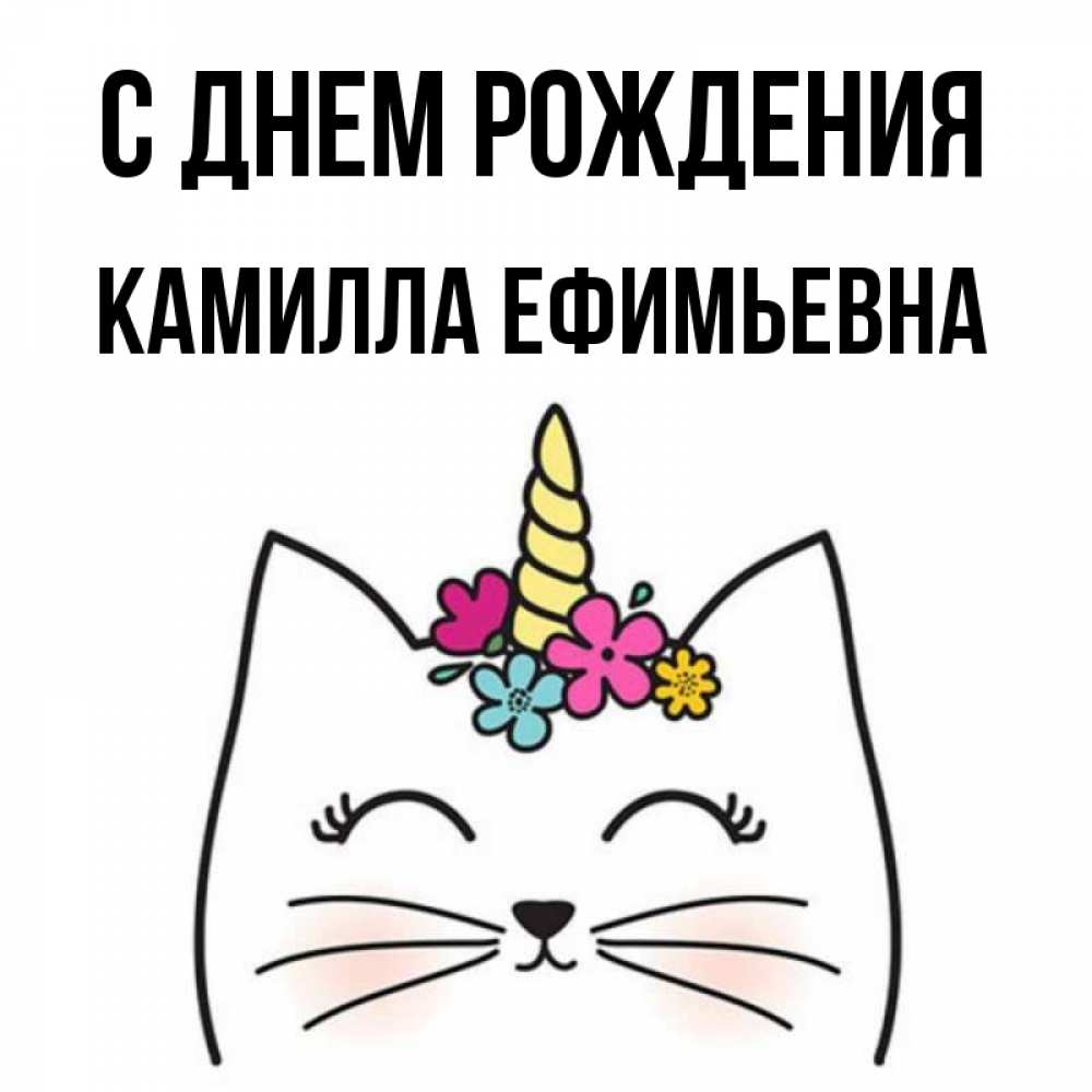 С Днем Рождения Камиллу