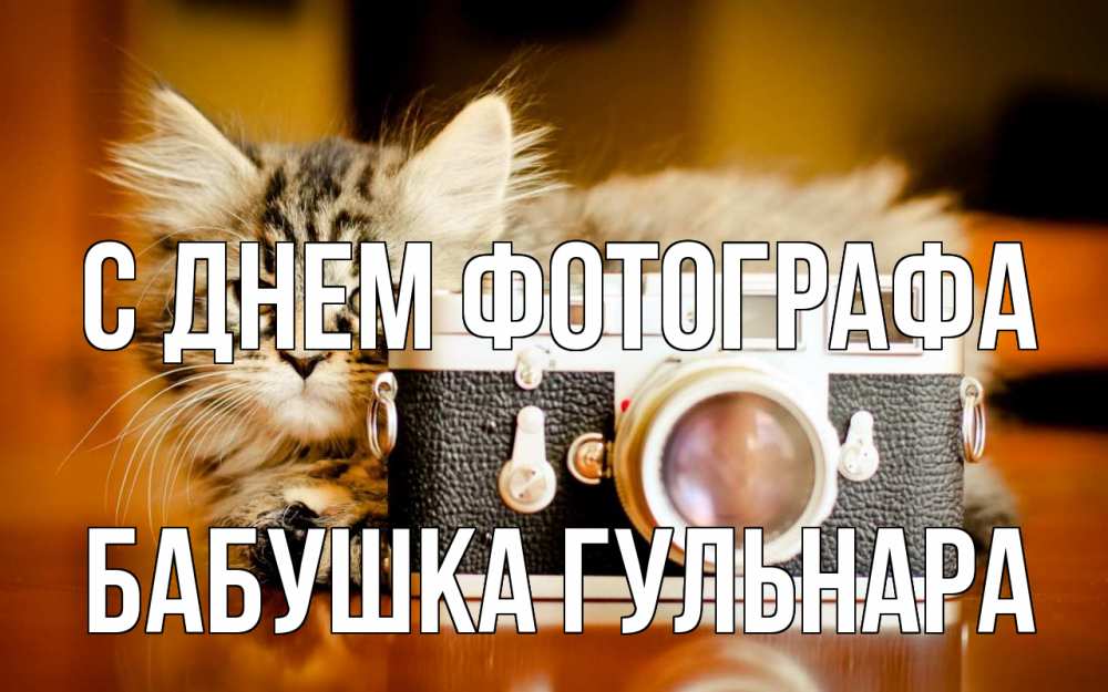 Открытка на каждый день с именем, Бабушка-Гульнара С днем фотографа с днем фотографа Прикольная открытка с пожеланием онлайн скачать бесплатно 