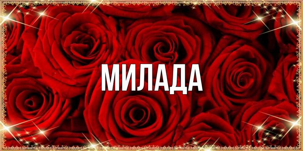 Открытка на каждый день с именем, Милада Главная открытка для любимой Прикольная открытка с пожеланием онлайн скачать бесплатно 
