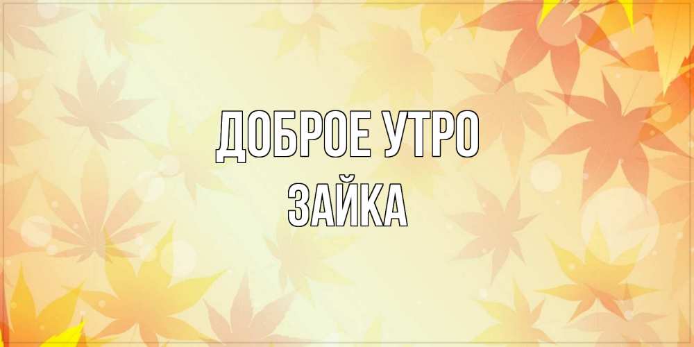 Открытка на каждый день с именем, зайка Доброе утро доброе утро Прикольная открытка с пожеланием онлайн скачать бесплатно 