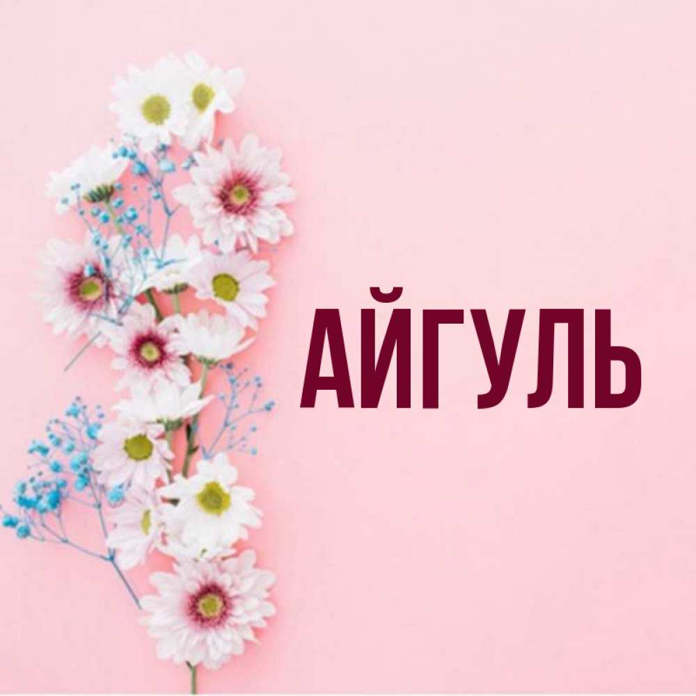 С Днем Рождения Айгуль Картинки
