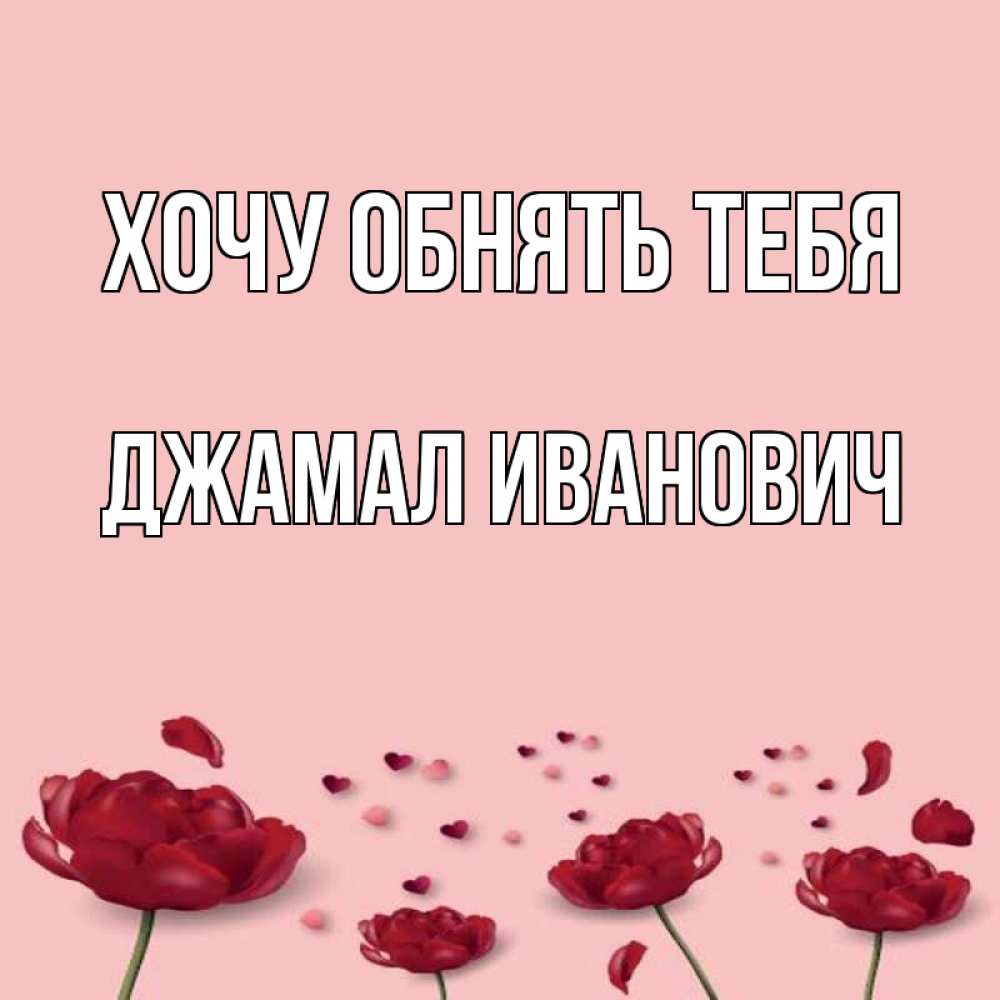 Картинка Хочу обнять тебя, Джамал Иванович