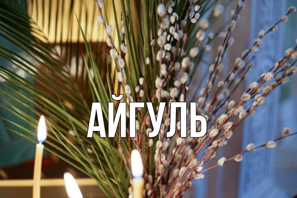 Открытка на каждый день с именем, Айгуль Главная верба Прикольная открытка с пожеланием онлайн скачать бесплатно 