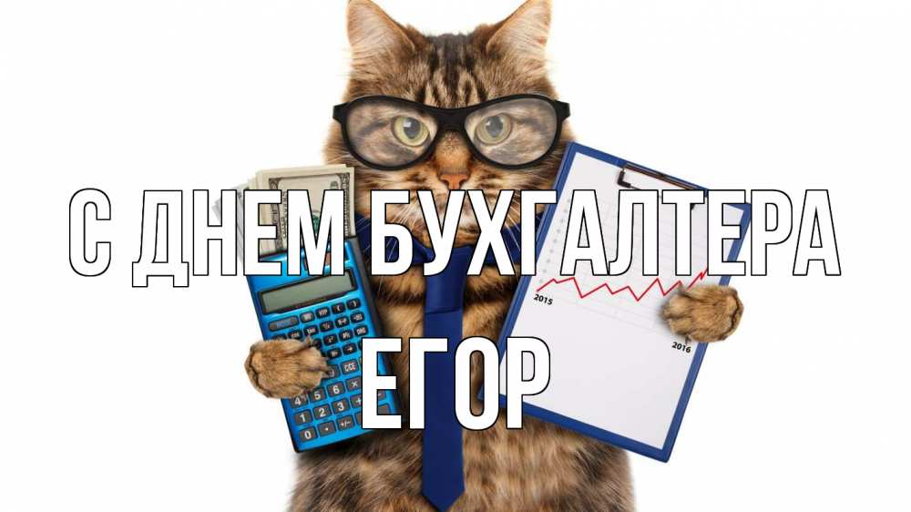 Открытка на каждый день с именем, Егор С днем бухгалтера с днем бухгалтера Прикольная открытка с пожеланием онлайн скачать бесплатно 