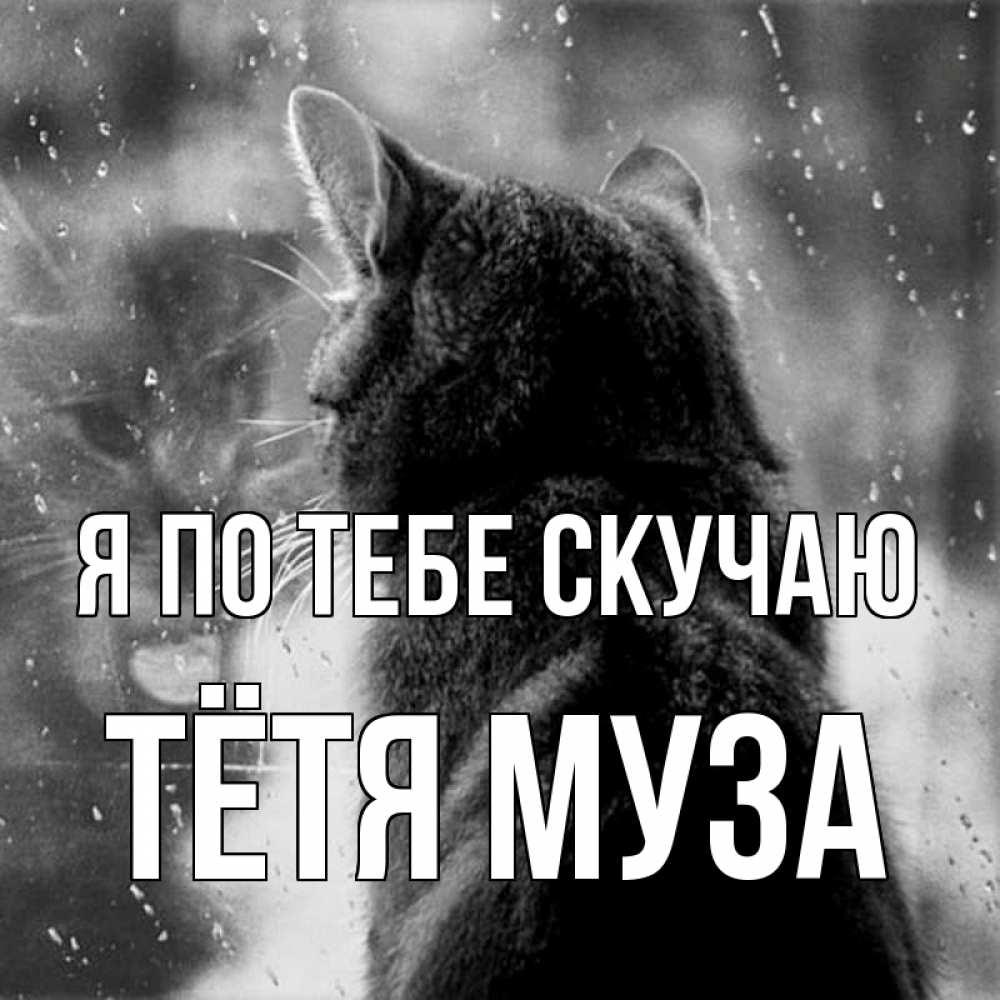 Открытка на каждый день с именем, Тётя-Муза Я по тебе скучаю скорее ко мне приходи 1 Прикольная открытка с пожеланием онлайн скачать бесплатно 
