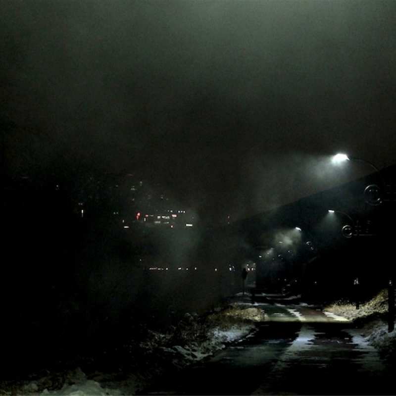 Открытка свалка  окраина города  Я по тебе скучаю 