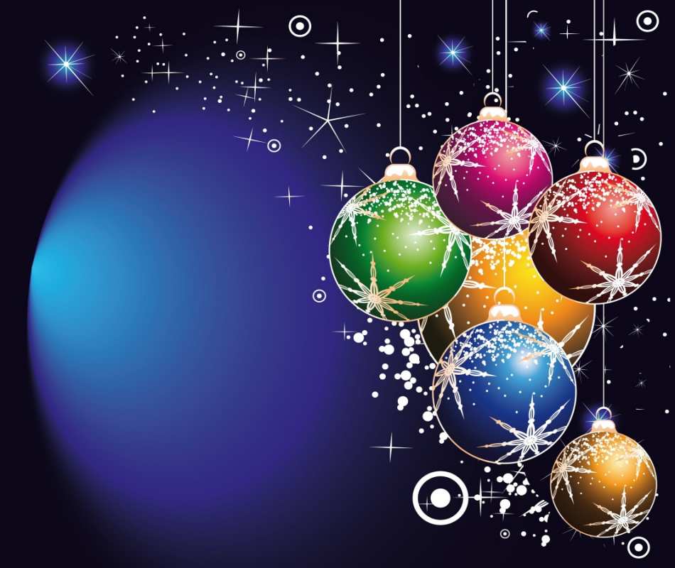 Открытка новогодние шары фон для открытки  новый год  С новым годом 