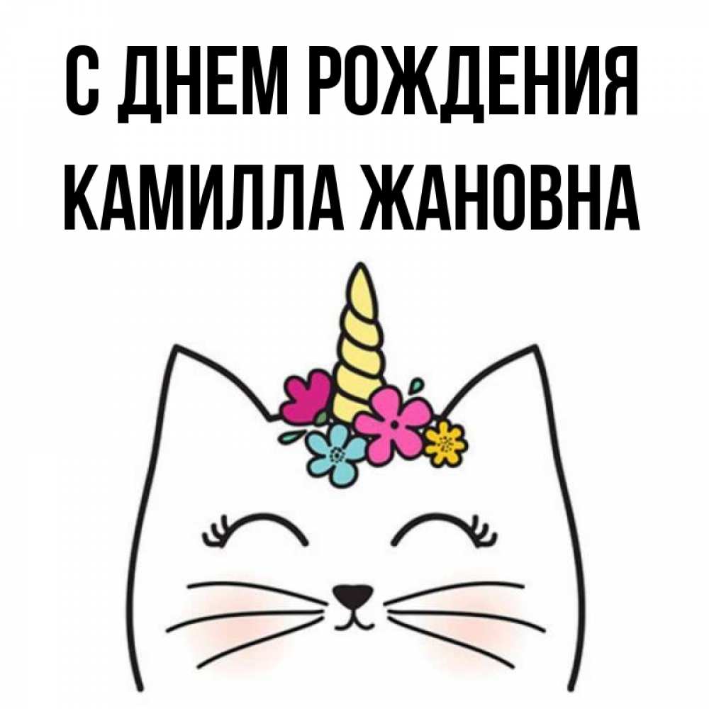 С Днем Рождения Камиллу