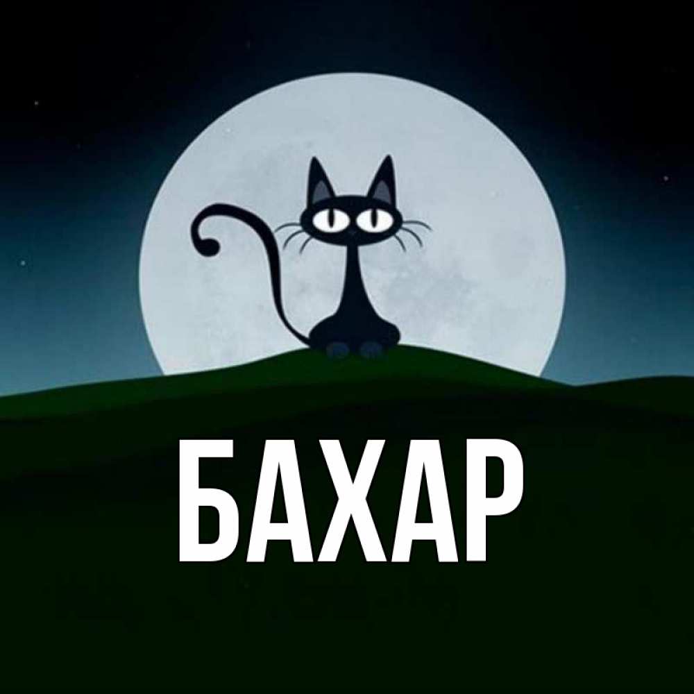 Открытка на каждый день с именем, Бахар Главная хорошо выспаться ночью и без кошмаров Прикольная открытка с пожеланием онлайн скачать бесплатно 