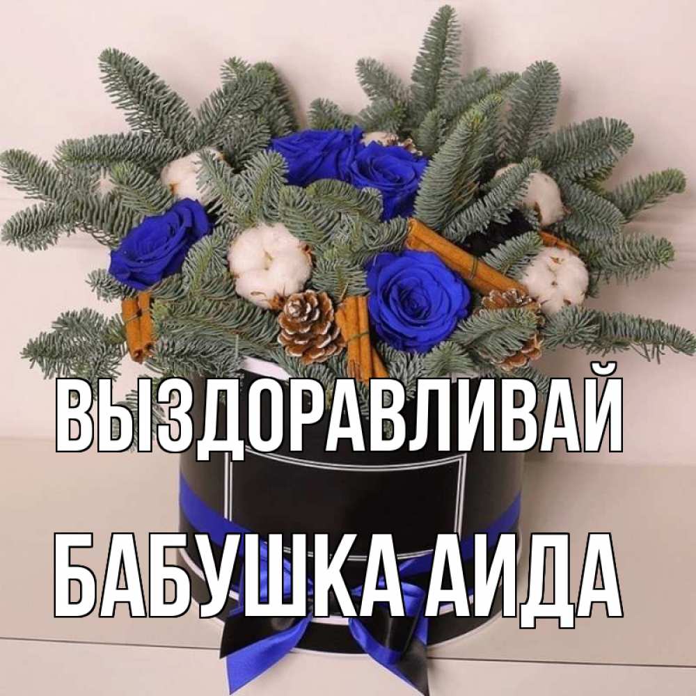 Открытка на каждый день с именем, Бабушка-Аида Выздоравливай короче кто то загрузил эти шишки Прикольная открытка с пожеланием онлайн скачать бесплатно 