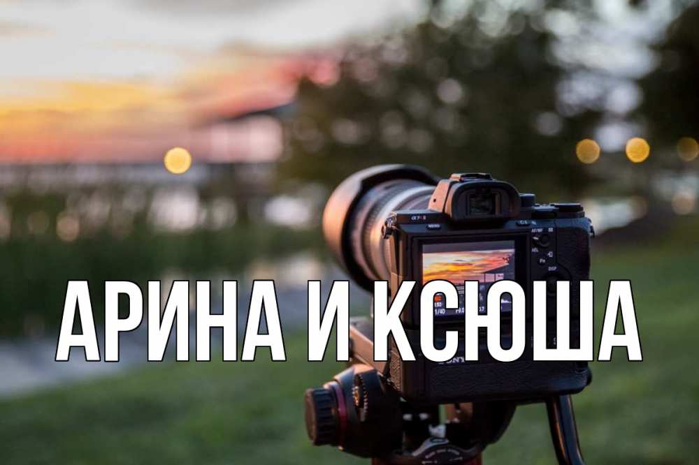 Открытка на каждый день с именем, Арина-и-Ксюша Главная с днем фотографа Прикольная открытка с пожеланием онлайн скачать бесплатно 