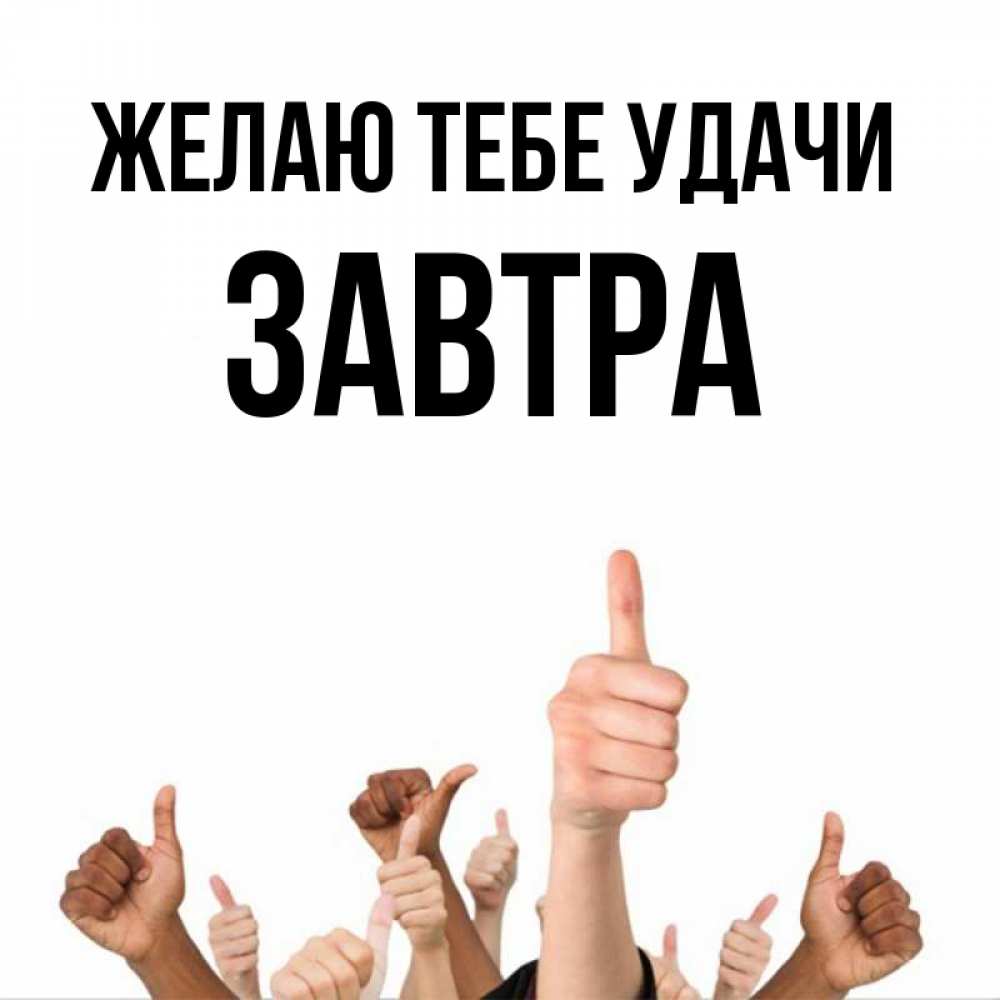 Завтра будет удача