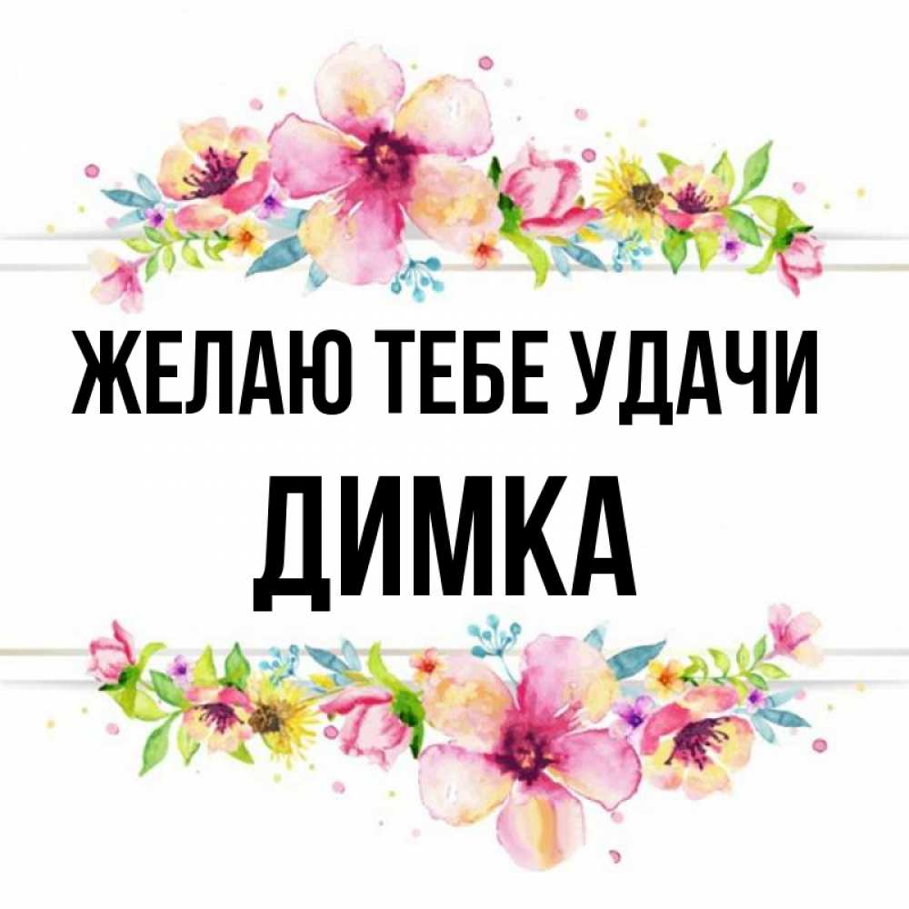 Красивый как картинка димка