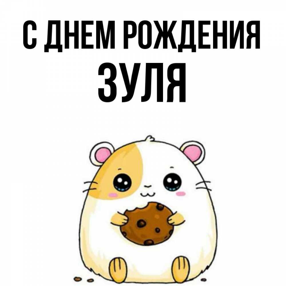 Открытка на каждый день с именем, Зуля С днем рождения с днюхой Прикольная открытка с пожеланием онлайн скачать бесплатно 