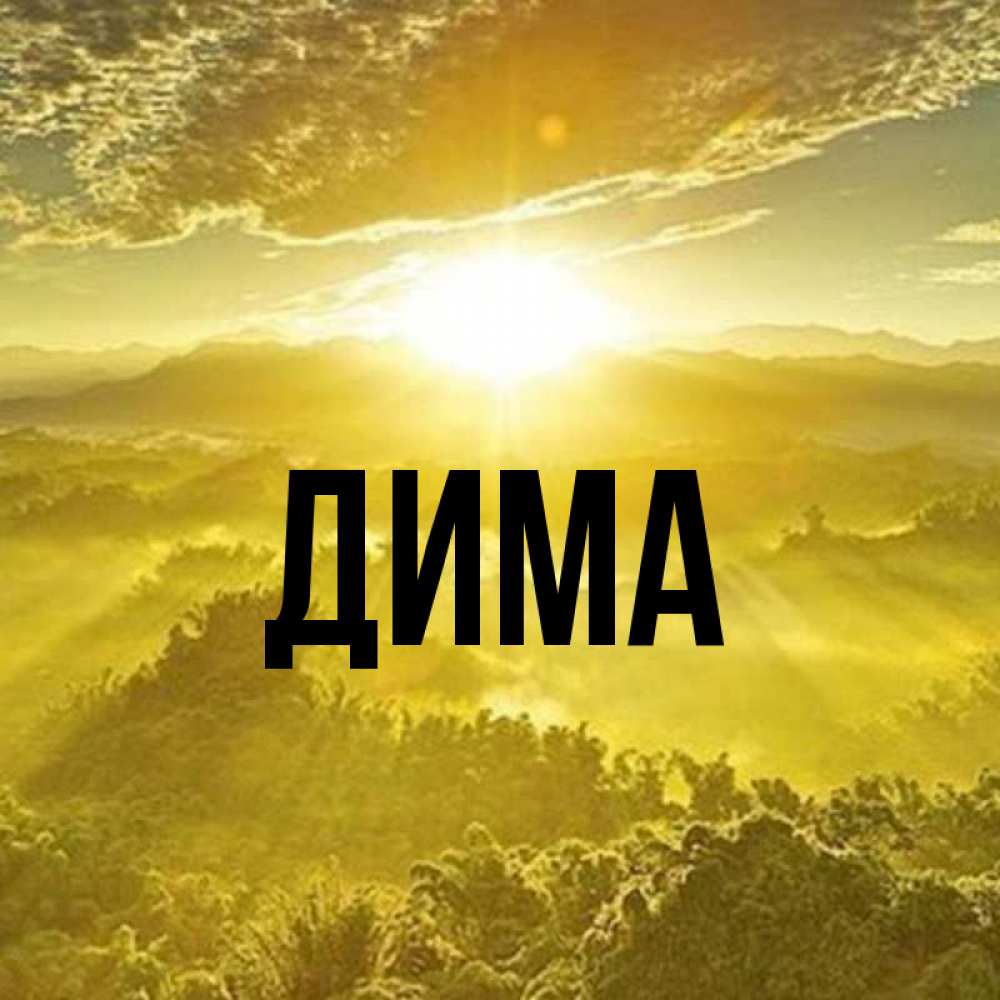 Димочка картинки с именем, открытка