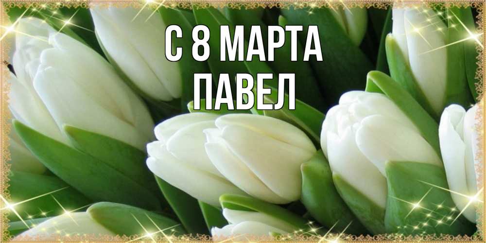 Открытка на каждый день с именем, Павел С 8 МАРТА поздравляем с 8 марта Прикольная открытка с пожеланием онлайн скачать бесплатно 