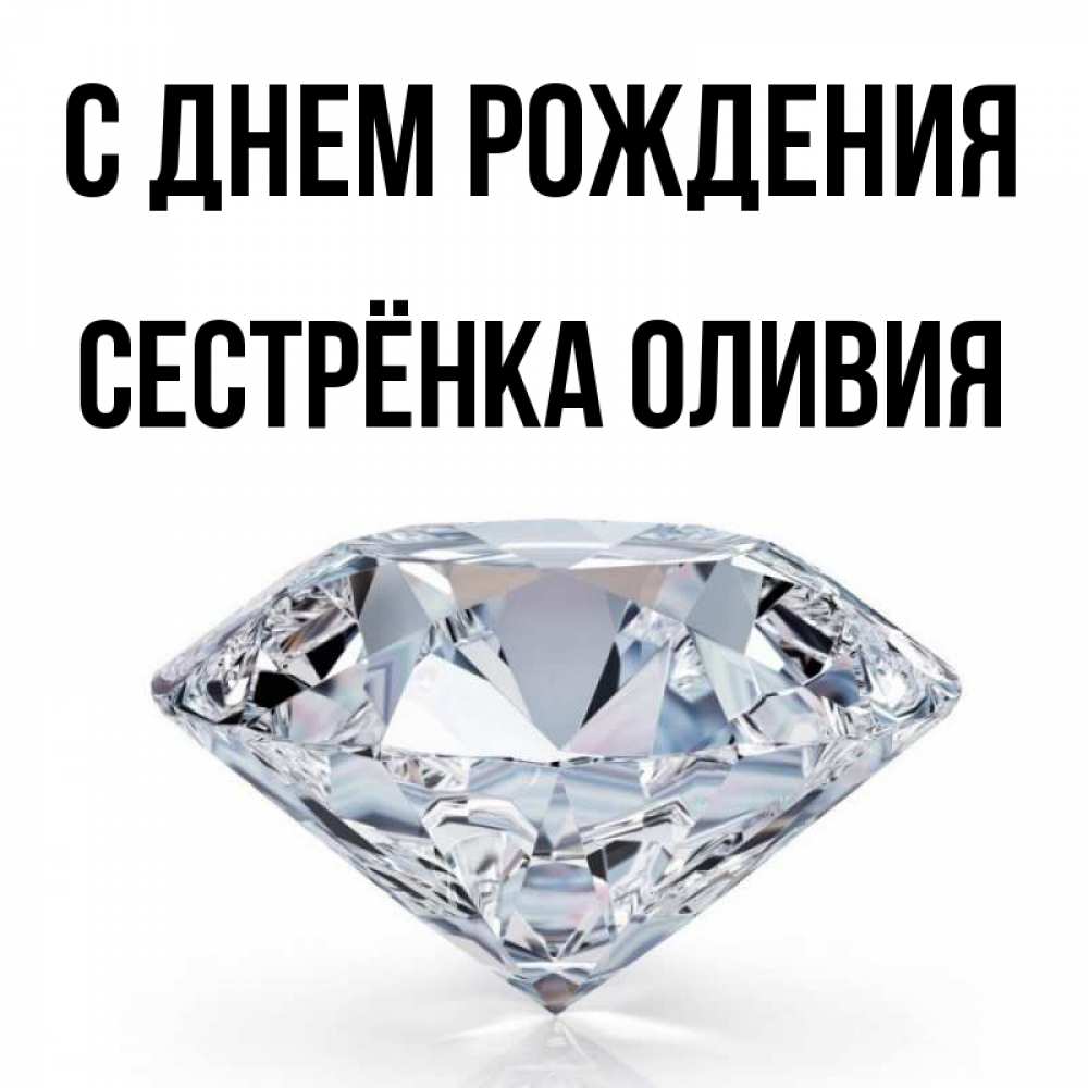 Открытка на каждый день с именем, Сестрёнка-Оливия С днем рождения к пожеланием быть богатым Прикольная открытка с пожеланием онлайн скачать бесплатно 