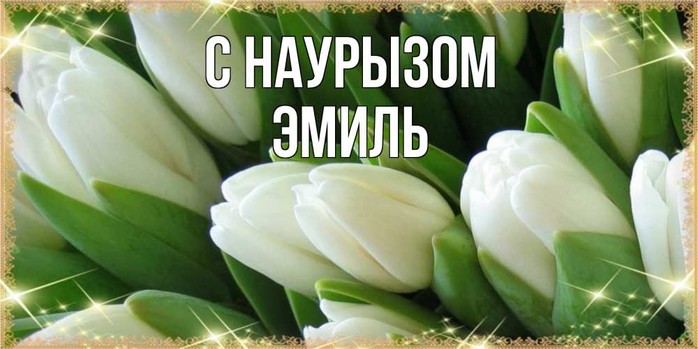 Открытка на каждый день с именем, Эмиль С наурызом поздравляем с праздник весны наурыз Прикольная открытка с пожеланием онлайн скачать бесплатно 
