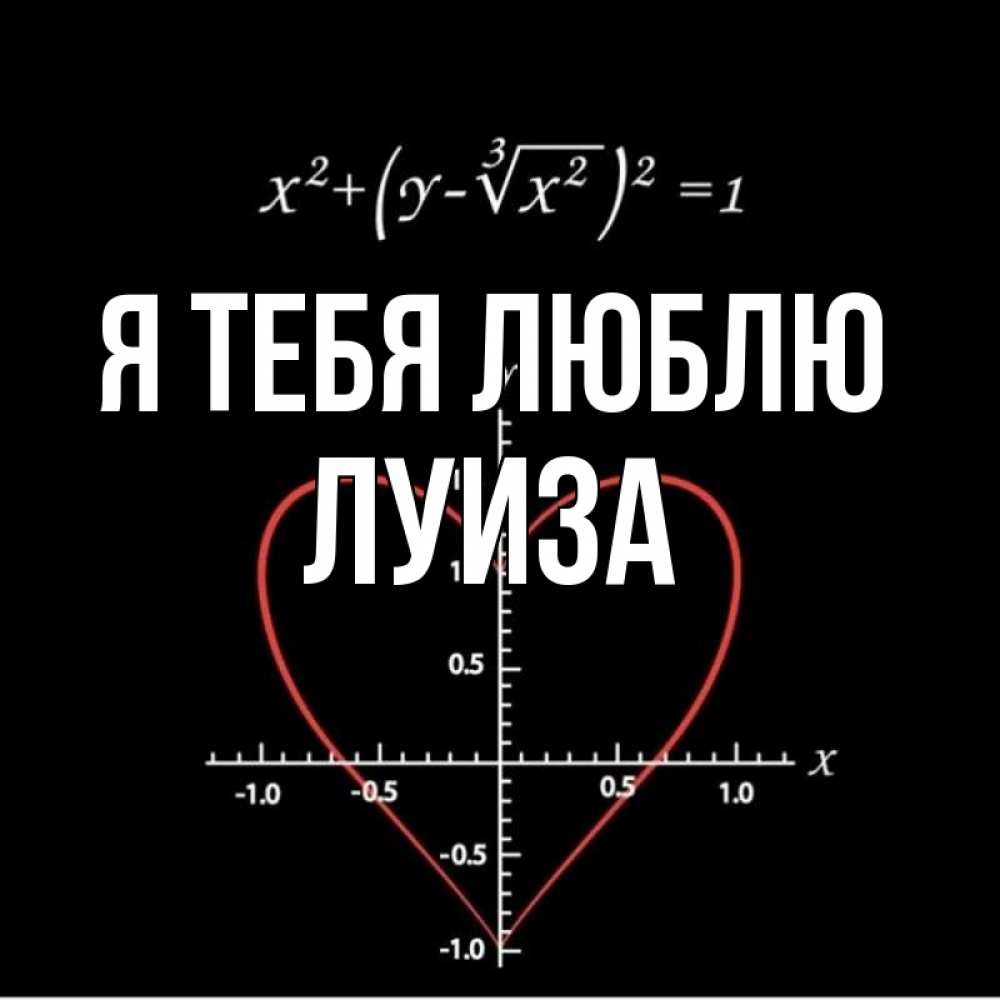 Картинка Я тебя люблю, луиза