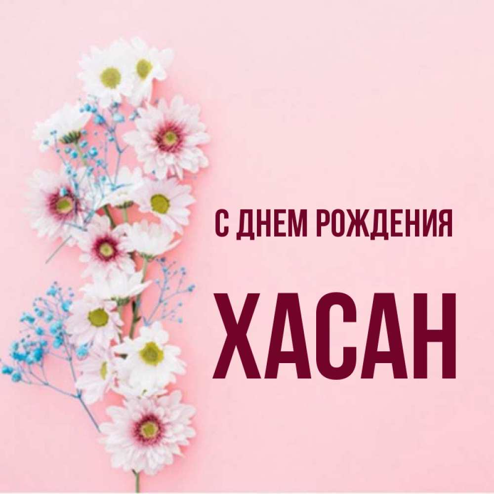 Хасан С Днем Рождения