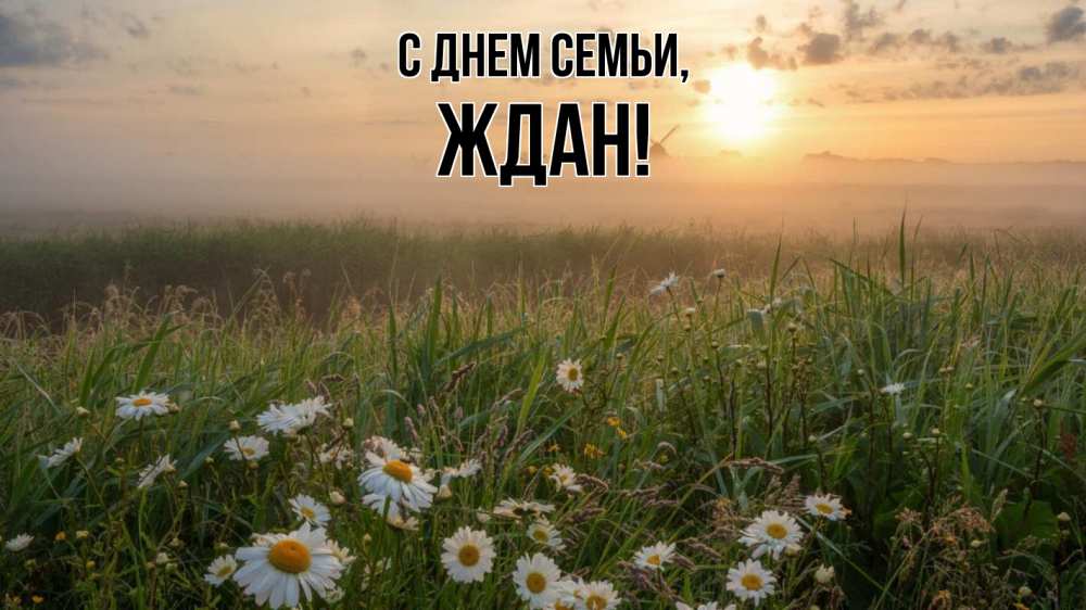 Открытка на каждый день с именем, Ждан С днем семьи с днем семьи Прикольная открытка с пожеланием онлайн скачать бесплатно 
