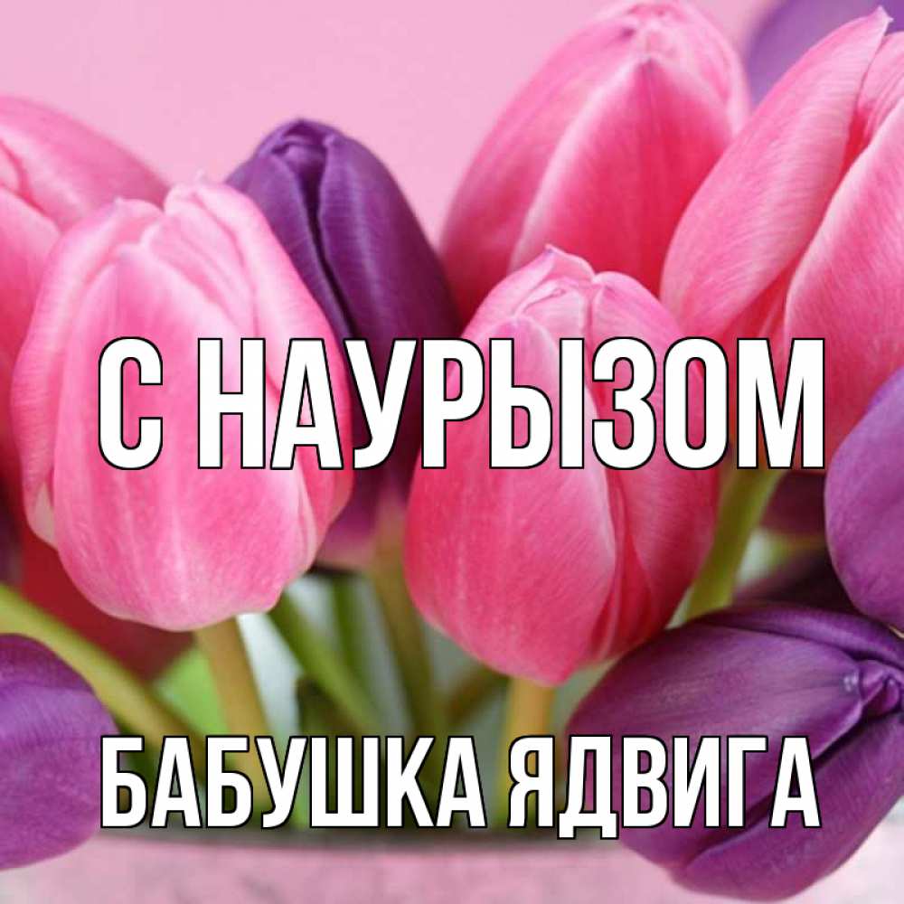 Открытка на каждый день с именем, Бабушка-Ядвига С наурызом маме 1 Прикольная открытка с пожеланием онлайн скачать бесплатно 