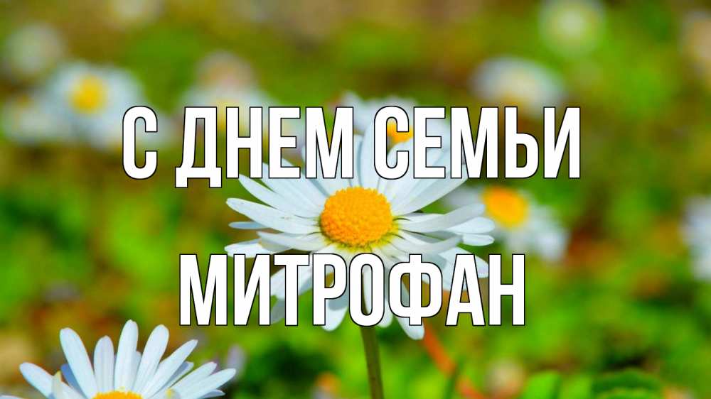 Открытка на каждый день с именем, Митрофан С днем семьи с днем семьи Прикольная открытка с пожеланием онлайн скачать бесплатно 