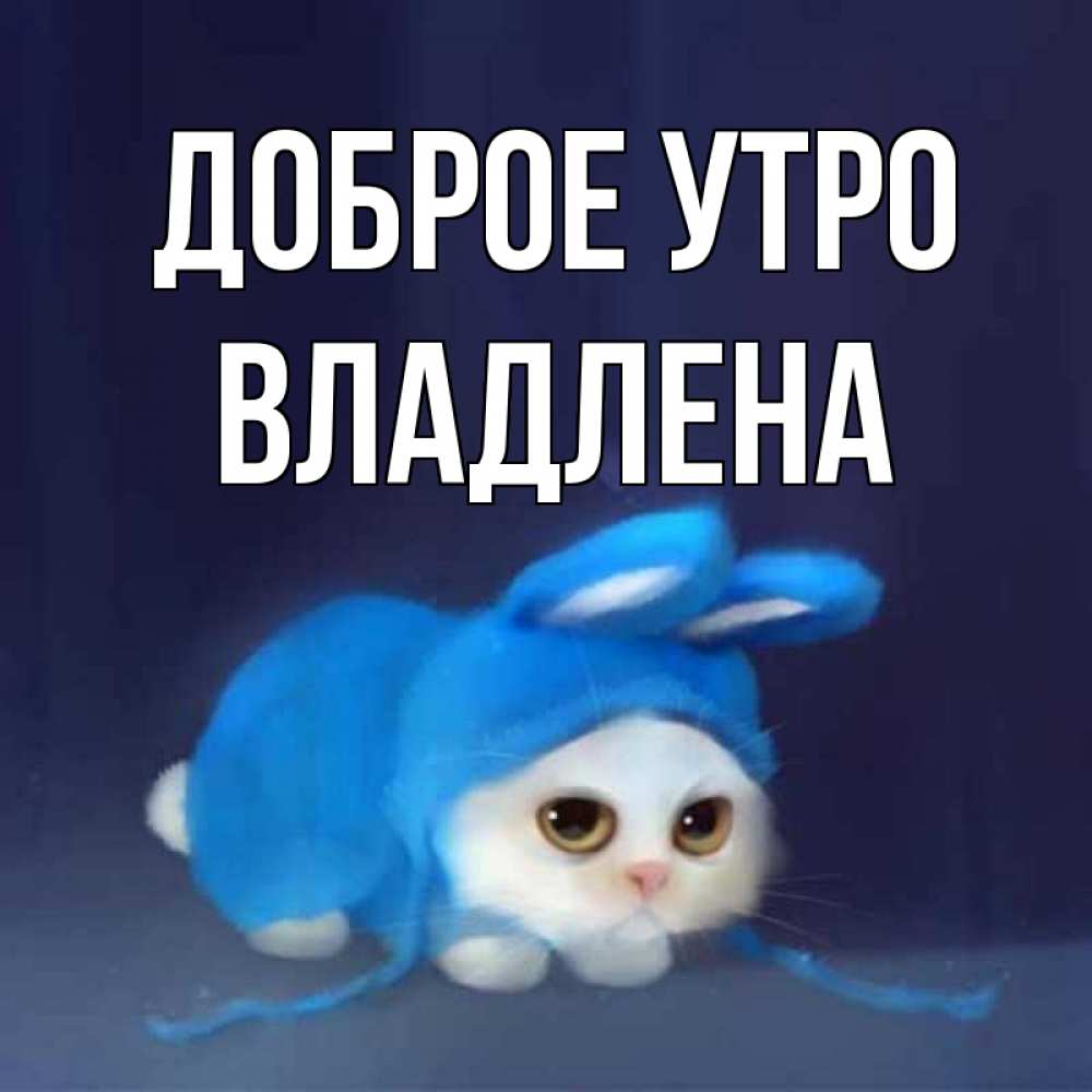 Открытка на каждый день с именем, Владлена Доброе утро открытки красивые скачать бесплатно Прикольная открытка с пожеланием онлайн скачать бесплатно 