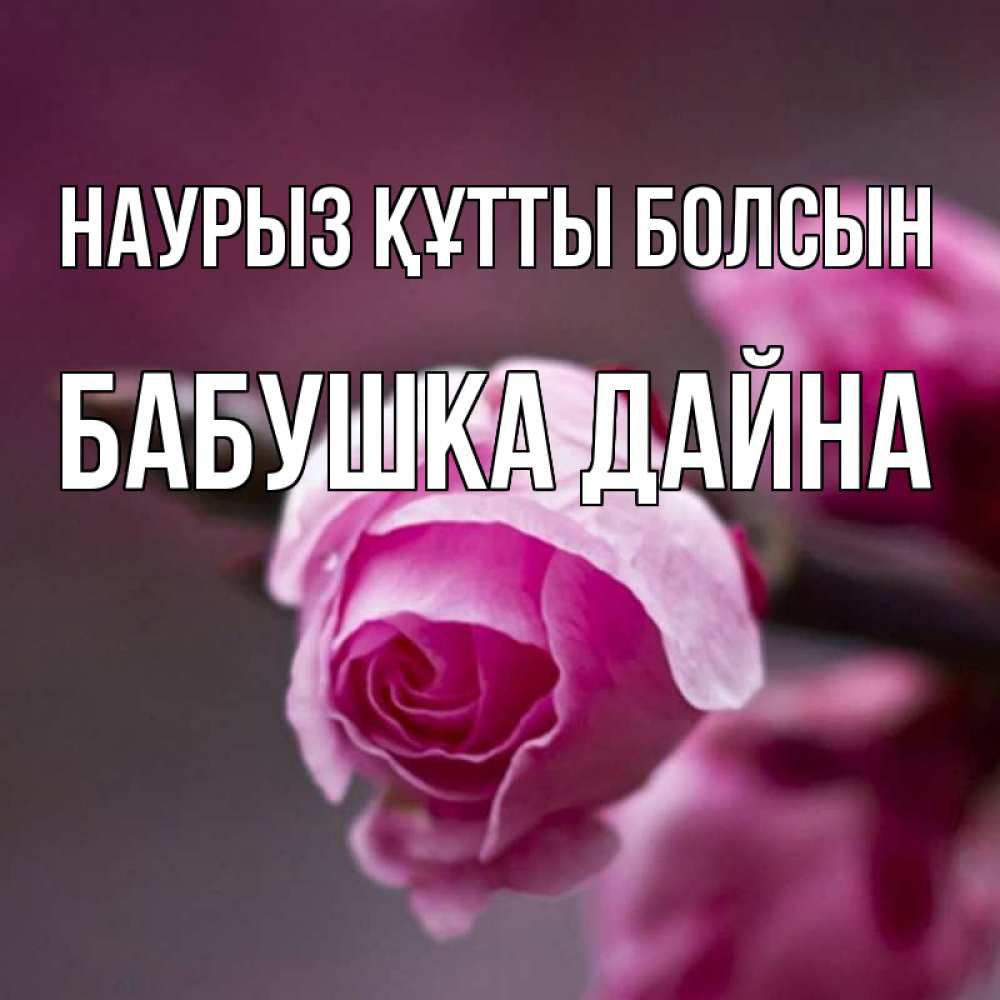 Картинка Наурыз құтты болсын, Бабушка Дайна
