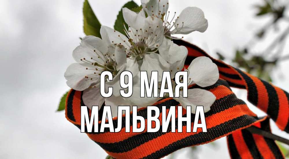 Открытка на каждый день с именем, Мальвина С 9 мая 9 мая Прикольная открытка с пожеланием онлайн скачать бесплатно 