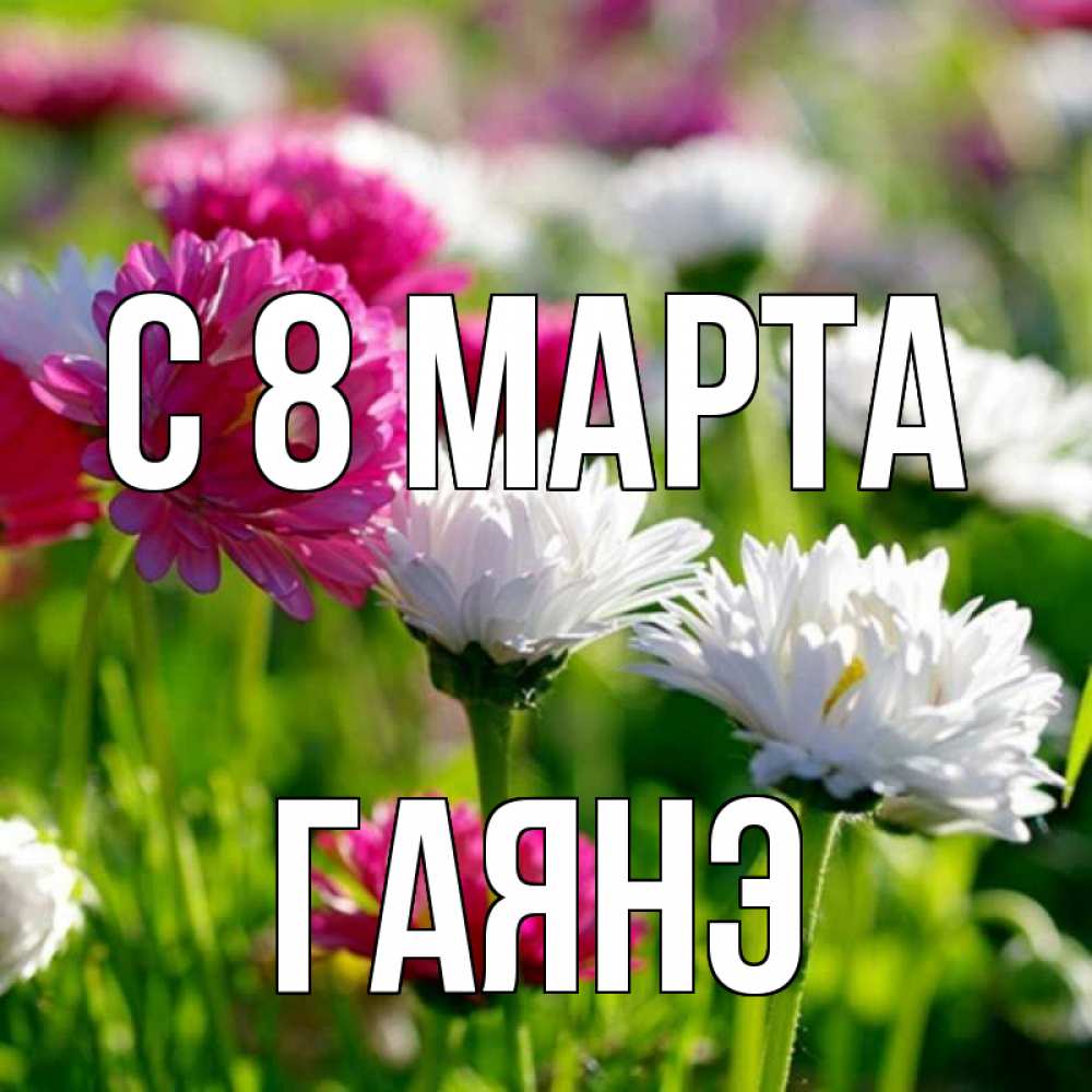 Открытка на каждый день с именем, Гаянэ С 8 марта международный женский день 1 Прикольная открытка с пожеланием онлайн скачать бесплатно 