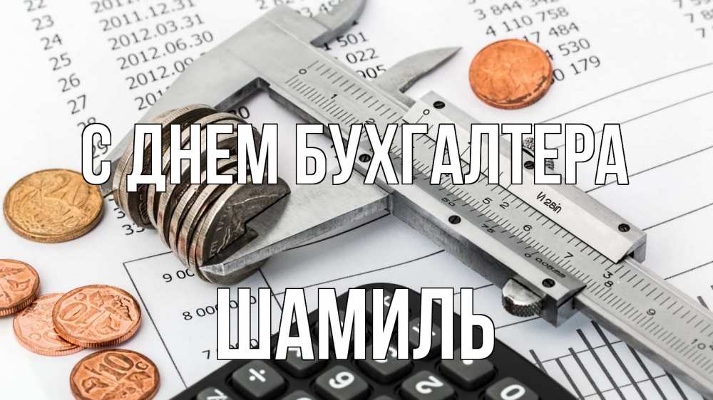 Открытка на каждый день с именем, Шамиль С днем бухгалтера с днем бухгалтера Прикольная открытка с пожеланием онлайн скачать бесплатно 